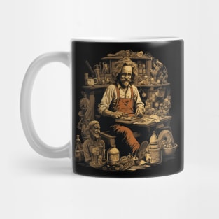 Surrealistic Toymaker. Pop Surrealism Toymaker Mug